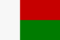 Flagge Madagaskar